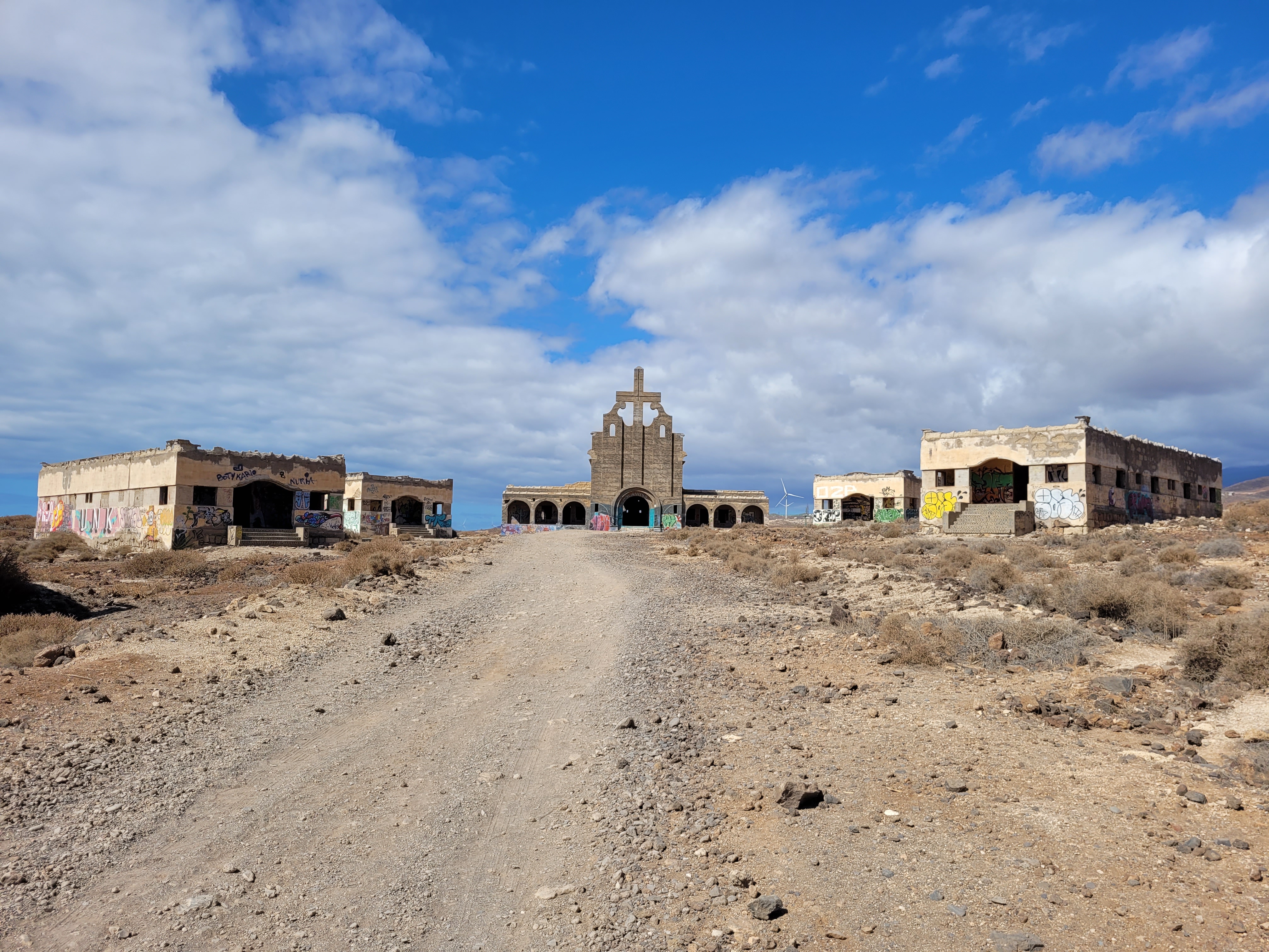 The ghost town of Abades